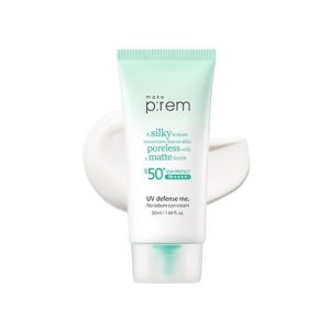 [make p:rem] UV defense me No Sebum Sun cream 50ml
